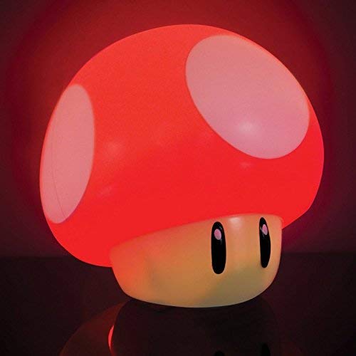 Paladone Nintendo Officially Licensed Merchandise -Toad Mushroom Table Lamp - Night Light