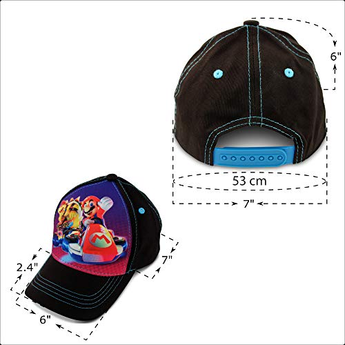 Nintendo Little Boy's 3D Pop Baseball Cap, Featuring Super Mario, Age 4-7