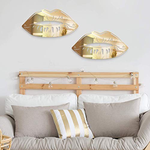 Gloss Lips 3D Acrylic Wall Art