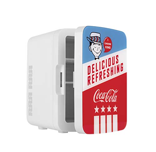 Cooluli Mini Fridge - Coca-Cola Americana Retro (10 Liter/12 Can)
