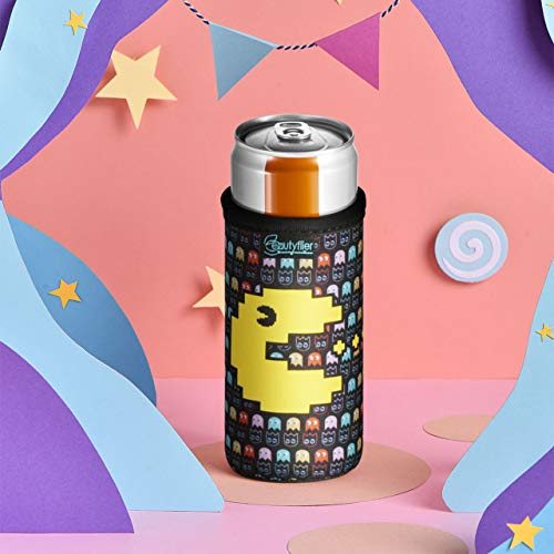 Beautyflier 12oz Slim Can Neoprene Bottle Insulator Sleeve Collapsible Drink Slim Can