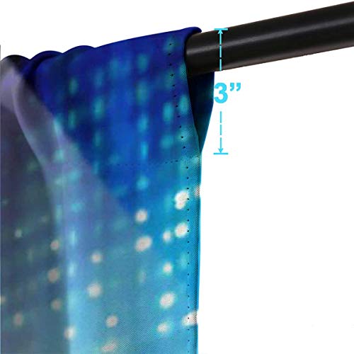 Black Out Insulation Curtains 45 Inch Lenght Super Mario 3D Background