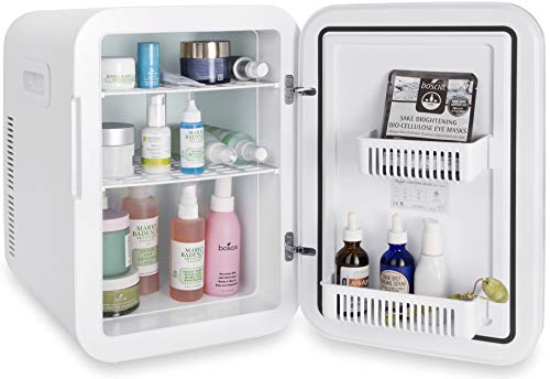 Pink Liter Compact Cooler Warmer Mini Fridge for Bedroom