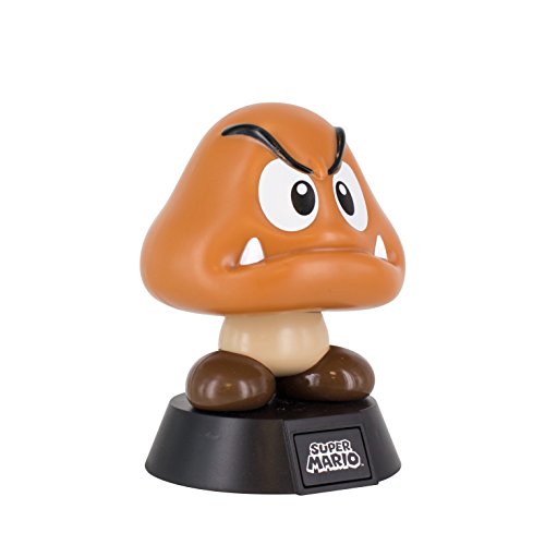Super Mario Bros. Goomba 3D Night Light - Decorative Lamp Collectible