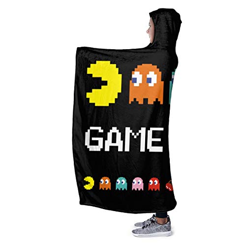 Arcade Video Game Throw Blanket,Flannel Blanket Bedding Wearable Blanket