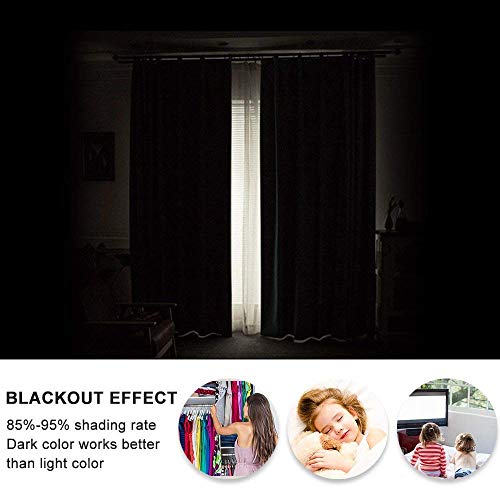 Black Out Insulation Curtains 45 Inch Lenght Super Mario 3D Background
