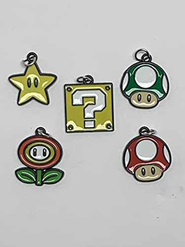 Super Mario Power-Up Pendant Necklace - Bioworld