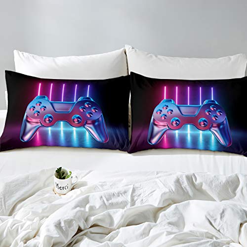 feelyou Gamepad Bedding Set for Boys Youth Teens Twin Size Modern Gamer Comforter