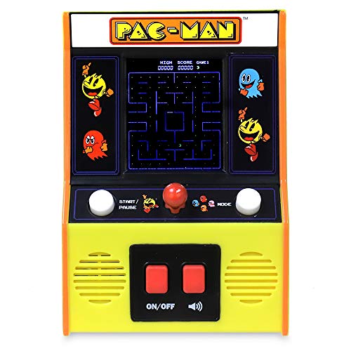 Basic Fun Arcade Classics - Pac-Man Color LCD Retro Mini Arcade Game