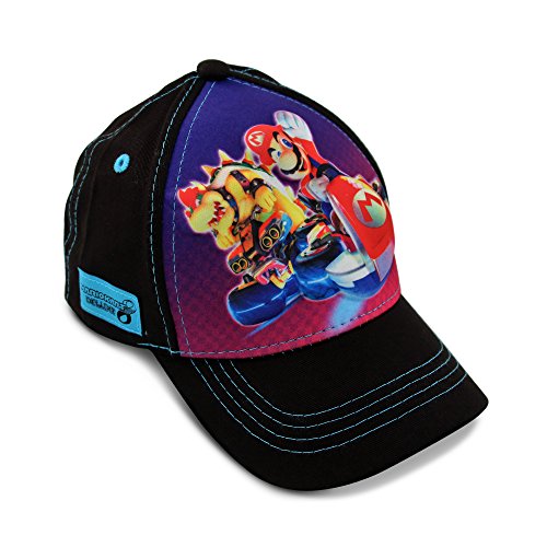 Nintendo Little Boy's 3D Pop Baseball Cap, Featuring Super Mario, Age 4-7
