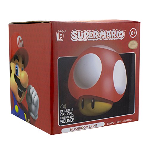 Paladone Nintendo Officially Licensed Merchandise -Toad Mushroom Table Lamp - Night Light