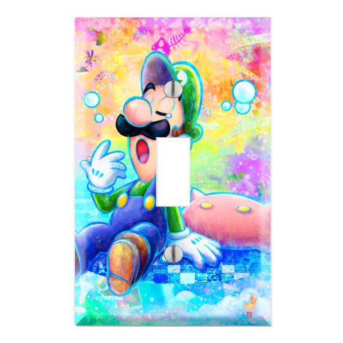 Super Mario Dream Team Wall Switch Cover Plate Decor Wallplate