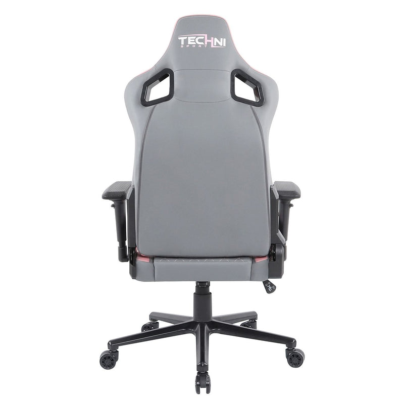 Pink & Gray GameMaster Series Gaming Chair