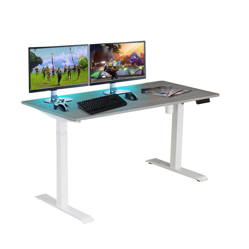 Techni Sport Adjustable Sit to Stand Gaming Desk - Aria at Gaming Girlfriends